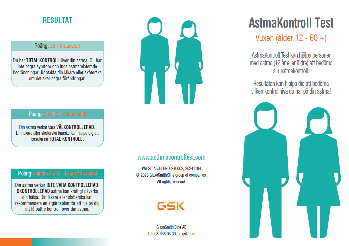AKT-test Vuxen (12-60+ år)