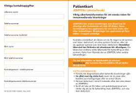 Patientkort Jemperli