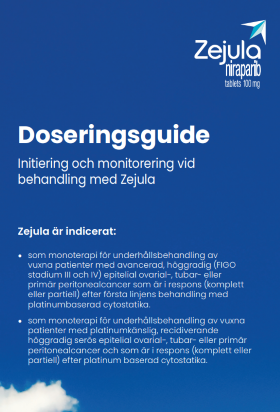Doseringsguide Zejula
