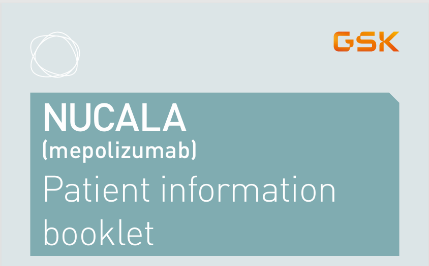 Nucala (mepolizumab) Adult patient information booklet (digital)